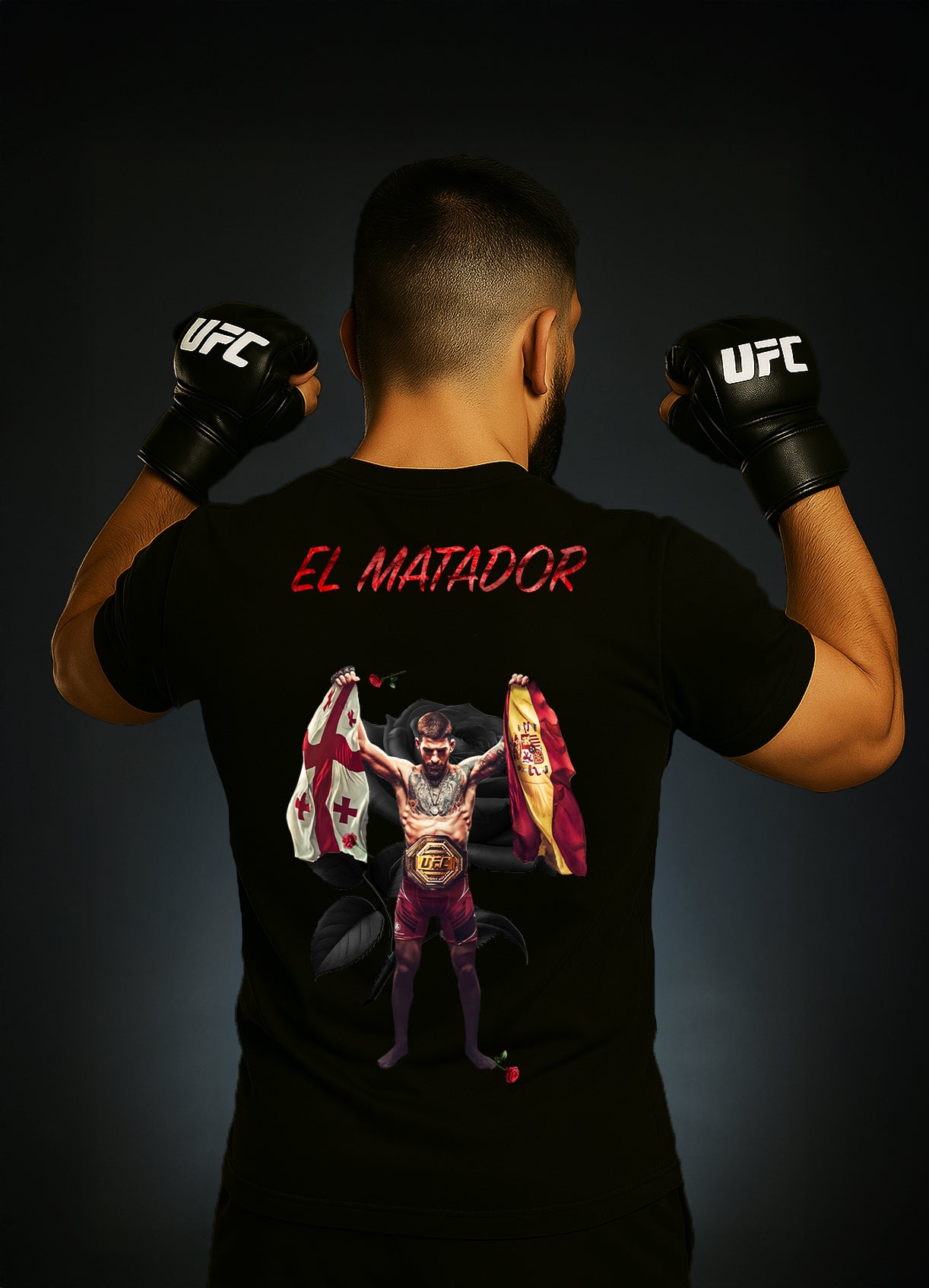 Ilia „EL MATADOR“ Topuria T-shirt / Илия „ УБИЕЦЪТ “ Топурия Тениска