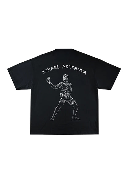 Israel „THE LAST STYLE BENDER“ Adesanya T-shirt Black / Израел „ПОСЛЕДНИЯТ ПОВЕЛИТЕЛ НА СТИЛОВЕТЕ “ Адесаня Тениска Черна