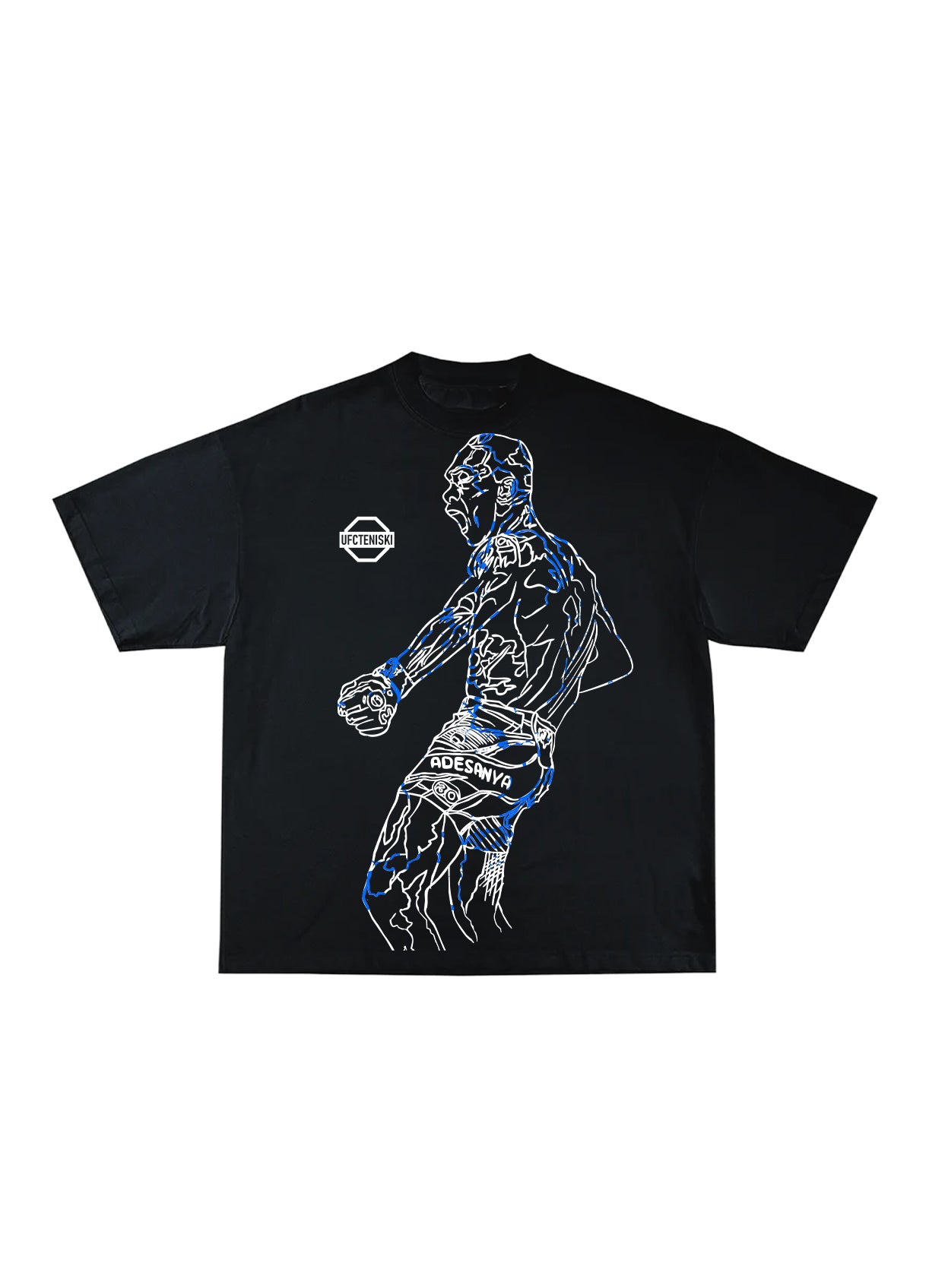 Israel Adesanya „THE LAST ARROW BENDER T-shirt / Израел Адесаня „ПОСЛЕДНИЯТ ПОВЕЛИТЕЛ НА СТРЕЛАТА “ Тениска