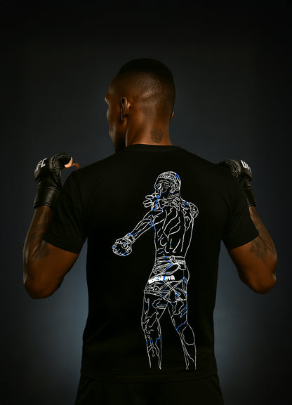 Israel Adesanya „THE LAST ARROW BENDER T-shirt / Израел Адесаня „ПОСЛЕДНИЯТ ПОВЕЛИТЕЛ НА СТРЕЛАТА “ Тениска