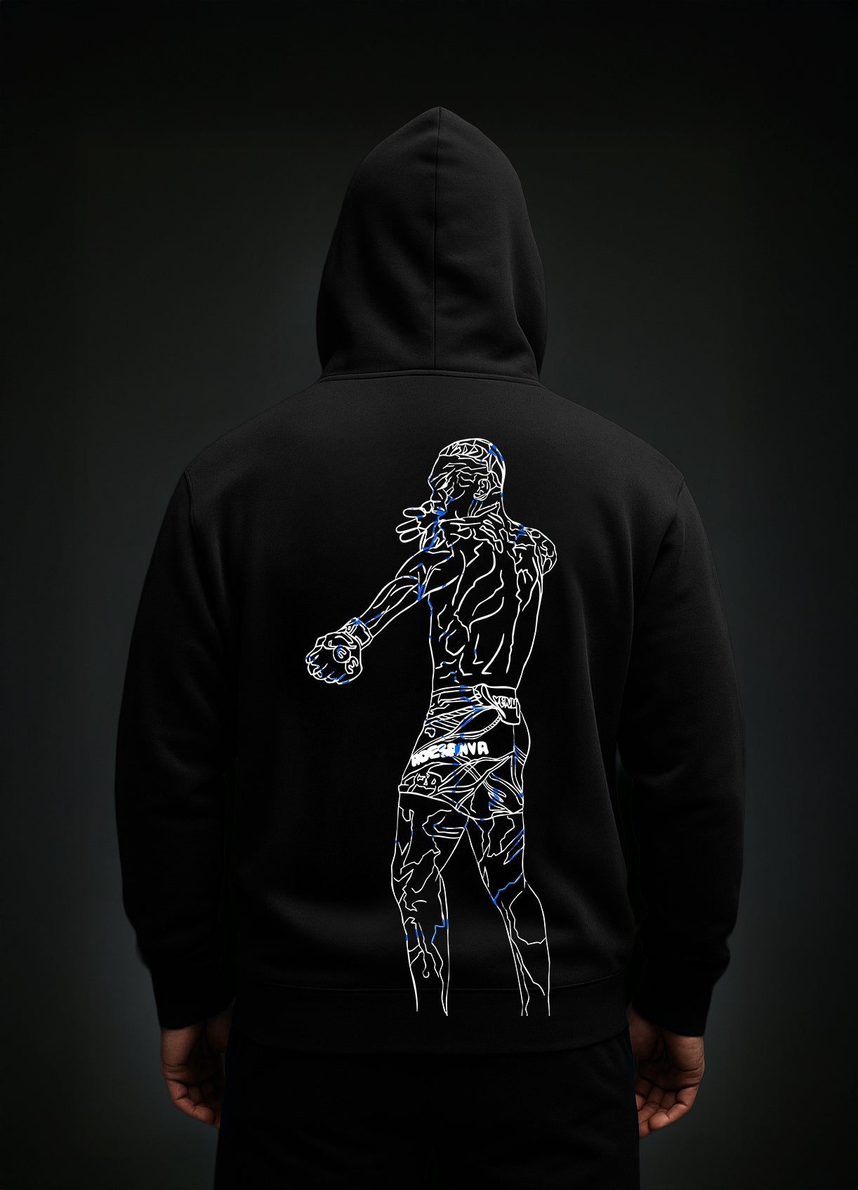 Israel Adesanya „THE LAST ARROW BENDER Hoodie / Израел Адесаня „ПОСЛЕДНИЯТ ПОВЕЛИТЕЛ НА СТРЕЛАТА “ Суичер