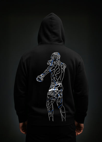 Israel Adesanya „THE LAST ARROW BENDER Hoodie / Израел Адесаня „ПОСЛЕДНИЯТ ПОВЕЛИТЕЛ НА СТРЕЛАТА “ Суичер