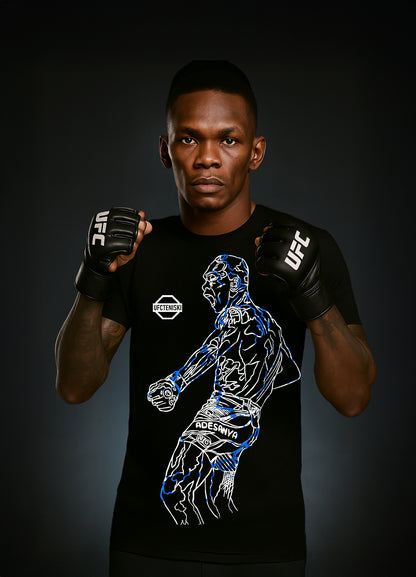 Israel Adesanya „THE LAST ARROW BENDER T-shirt / Израел Адесаня „ПОСЛЕДНИЯТ ПОВЕЛИТЕЛ НА СТРЕЛАТА “ Тениска