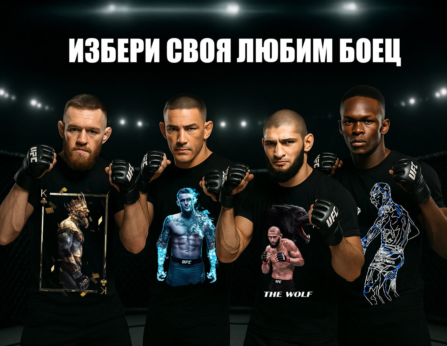 Избери своя любим боец