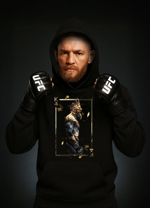 CONOR MCGREGOR „The Notorious King" Hoodie / КОНЪР МАКГРЕГЪР „Известният крал" Суичер