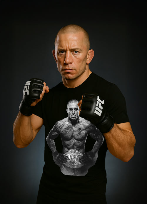 Georges St-Pierre – The Legend T-shirt / Жорж Сен-Пиер – Легендата Тениска