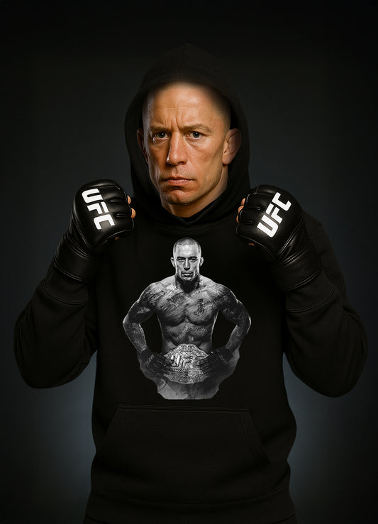 Georges St-Pierre – The Legend Hoodie / Жорж Сен-Пиер – Легендата Суичер