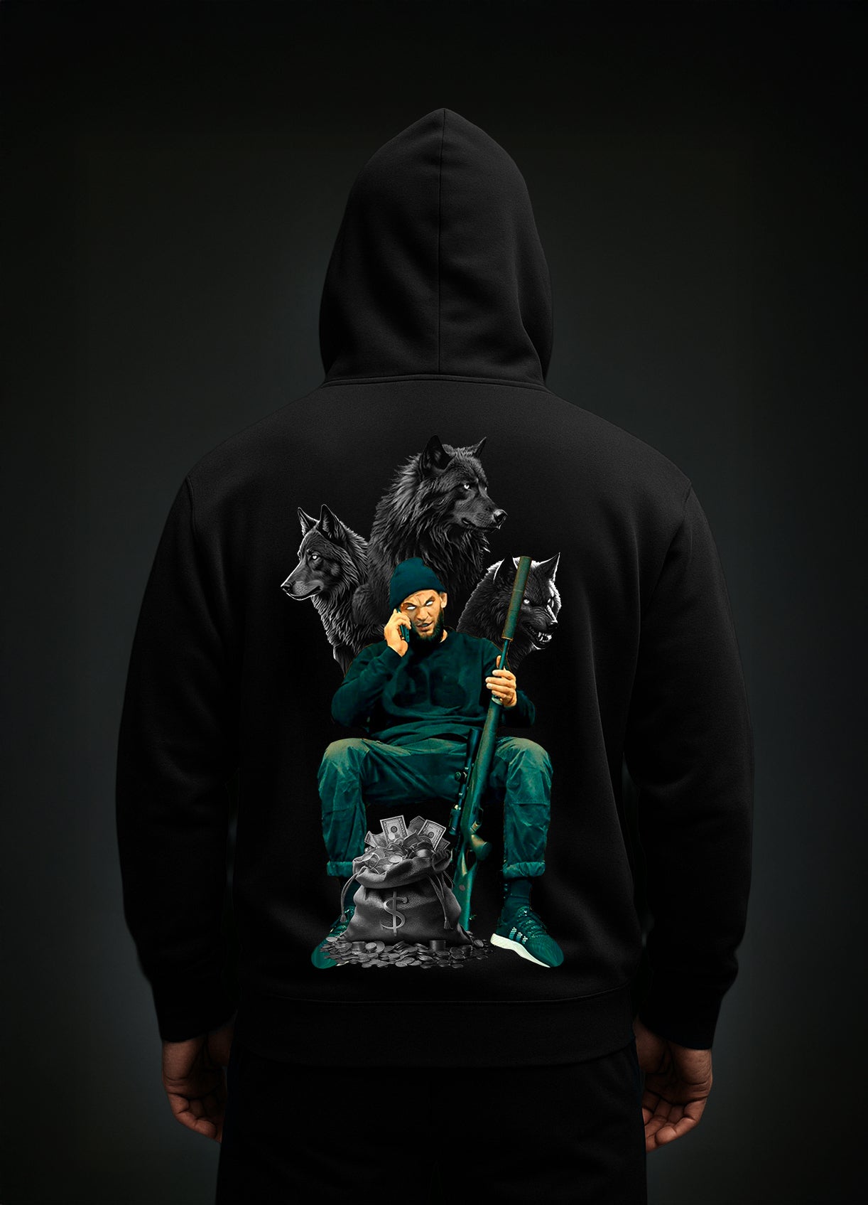 Khamzat „KILL EVERYBODY“ Chimaev Hoodie / Хамзат „УБИЙ ВСИЧКИ“ Чимаев Суитчер