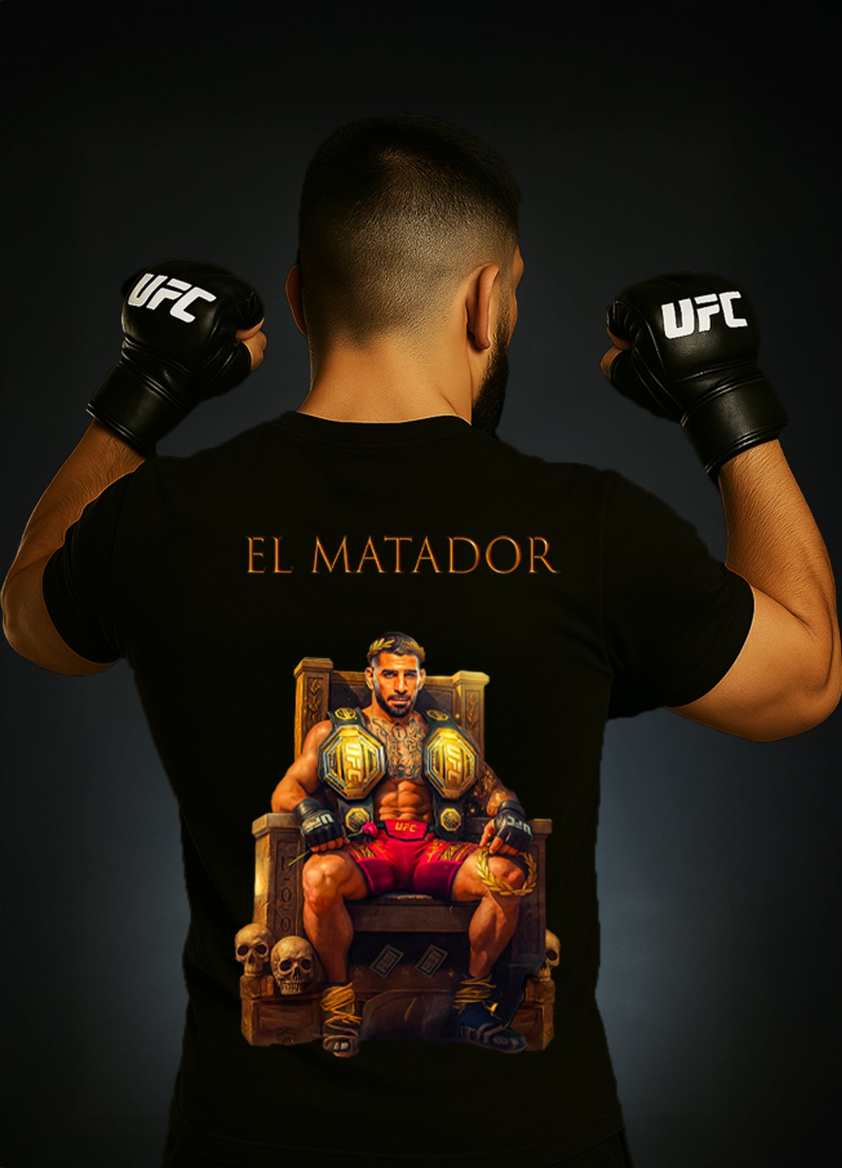 Ilia „EL MATADOR“ Topuria T-shirt / Илия „ УБИЕЦЪТ “ Топурия Тениска