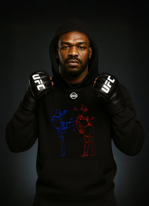 Jon „HIGH KICK“ Jones Hoodie / Джон Джонс Маваши Суичер