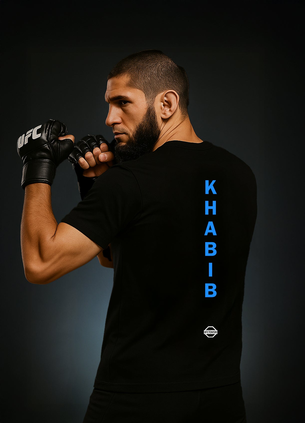 Khabib Nurmagomedov “THE EAGLE” T-shirt / Хабиб Нурмагомедов „ОРЕЛЪТ“ Тениска