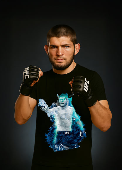 Khabib Nurmagomedov “THE EAGLE” T-shirt / Хабиб Нурмагомедов „ОРЕЛЪТ“ Тениска