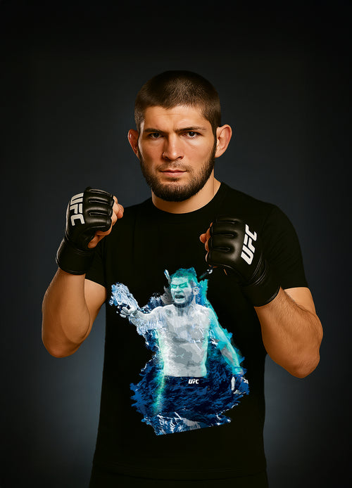 Khabib Nurmagomedov “THE EAGLE” T-shirt / Хабиб Нурмагомедов „ОРЕЛЪТ“ Тениска