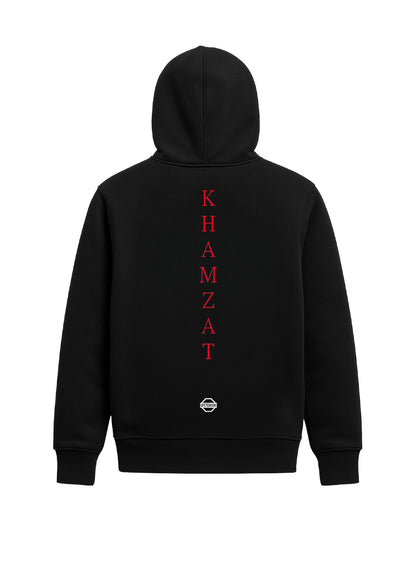 Khamzat „THE WOLF“ Chimaev Hoodie Red / Хамзат „ВЪЛКЪТ“ Чимаев Суитчер Червен