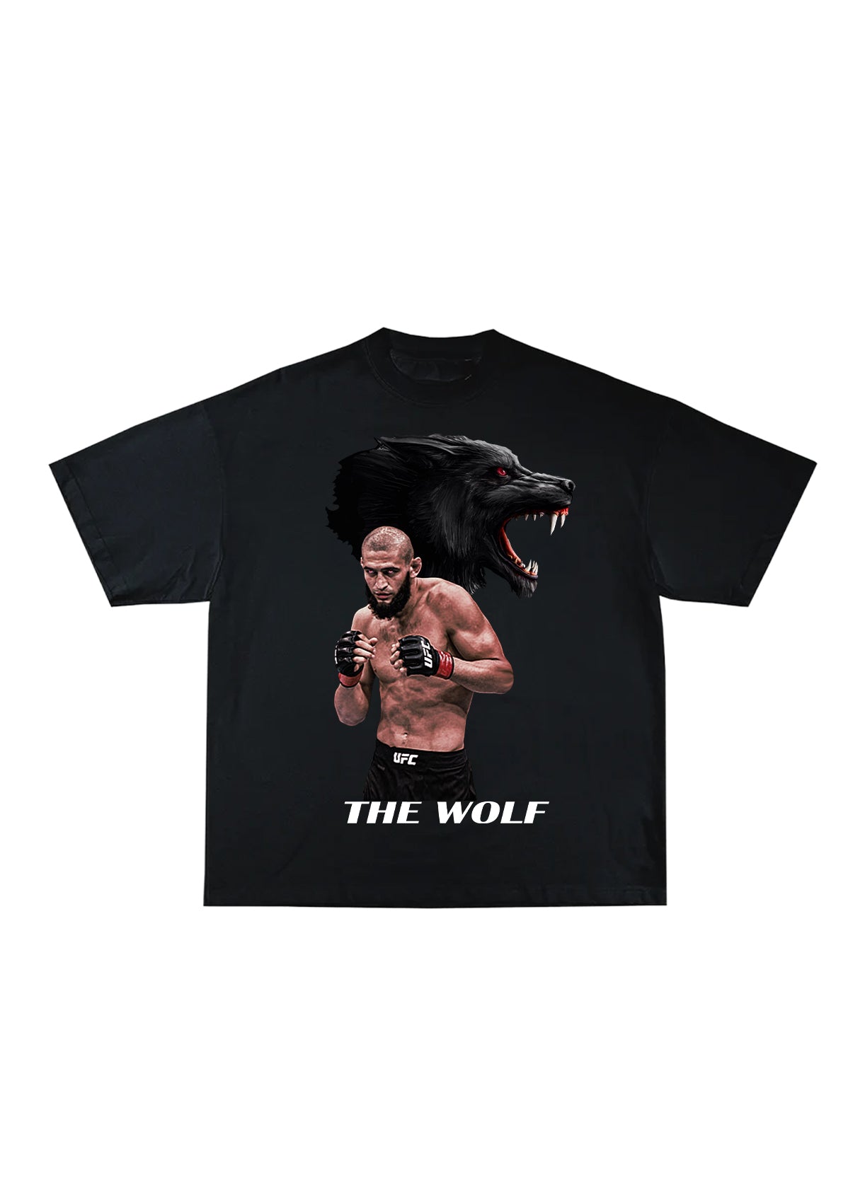 Khamzat „THE WOLF“ Chimaev T-shirt Red / Хамзат „ВЪЛКЪТ“ Чимаев Тениска Червен