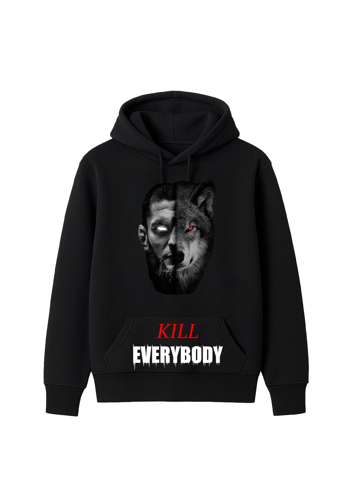Khamzat „KILL EVERYBODY“ Chimaev Hoodie / Хамзат „УБИЙ ВСИЧКИ“ Чимаев Суитчер