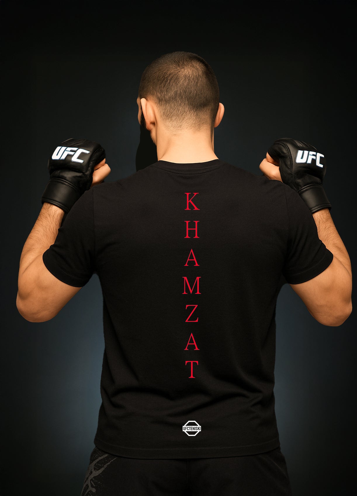 Khamzat „THE WOLF“ Chimaev T-shirt Red / Хамзат „ВЪЛКЪТ“ Чимаев Тениска Червен