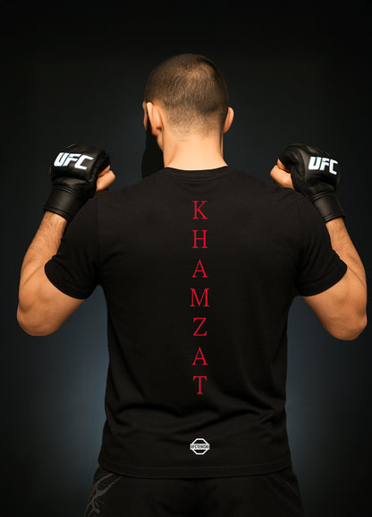 Khamzat „THE WOLF“ Chimaev T-shirt Red / Хамзат „ВЪЛКЪТ“ Чимаев Тениска Червен