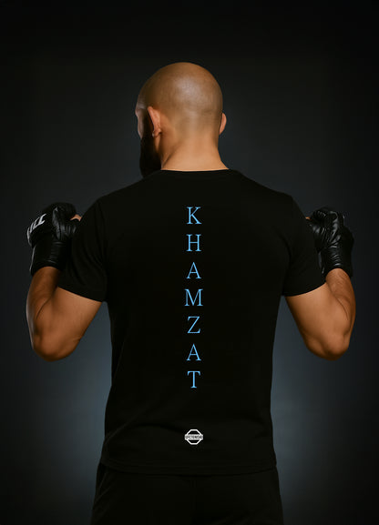 Khamzat „THE WOLF“ Chimaev T-shirt Blue / Хамзат „ВЪЛКЪТ“ Чимаев Тениска Син
