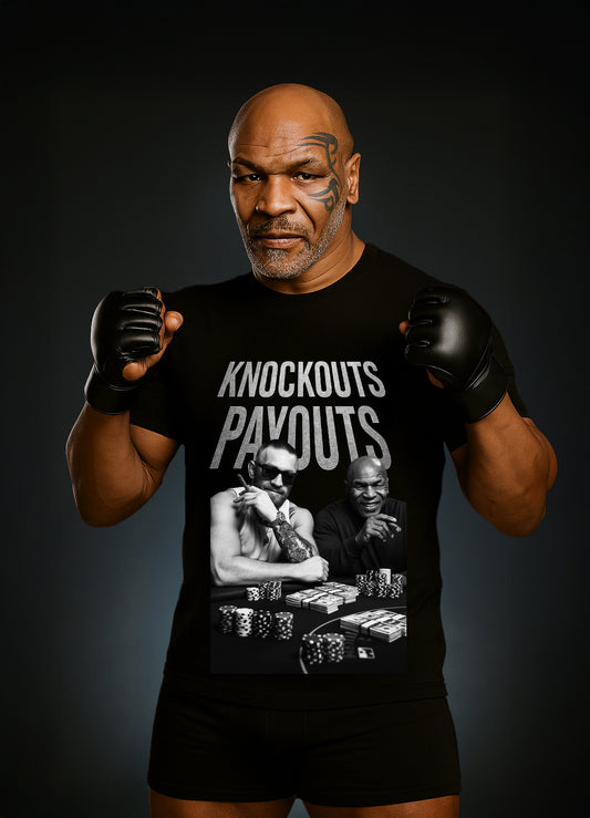 Conor and Mike T-shirt „KNOCKOUTS AND PAYOUTS“ / Конър и Майк Тениска „НОКАУТИ И ПАРИ“