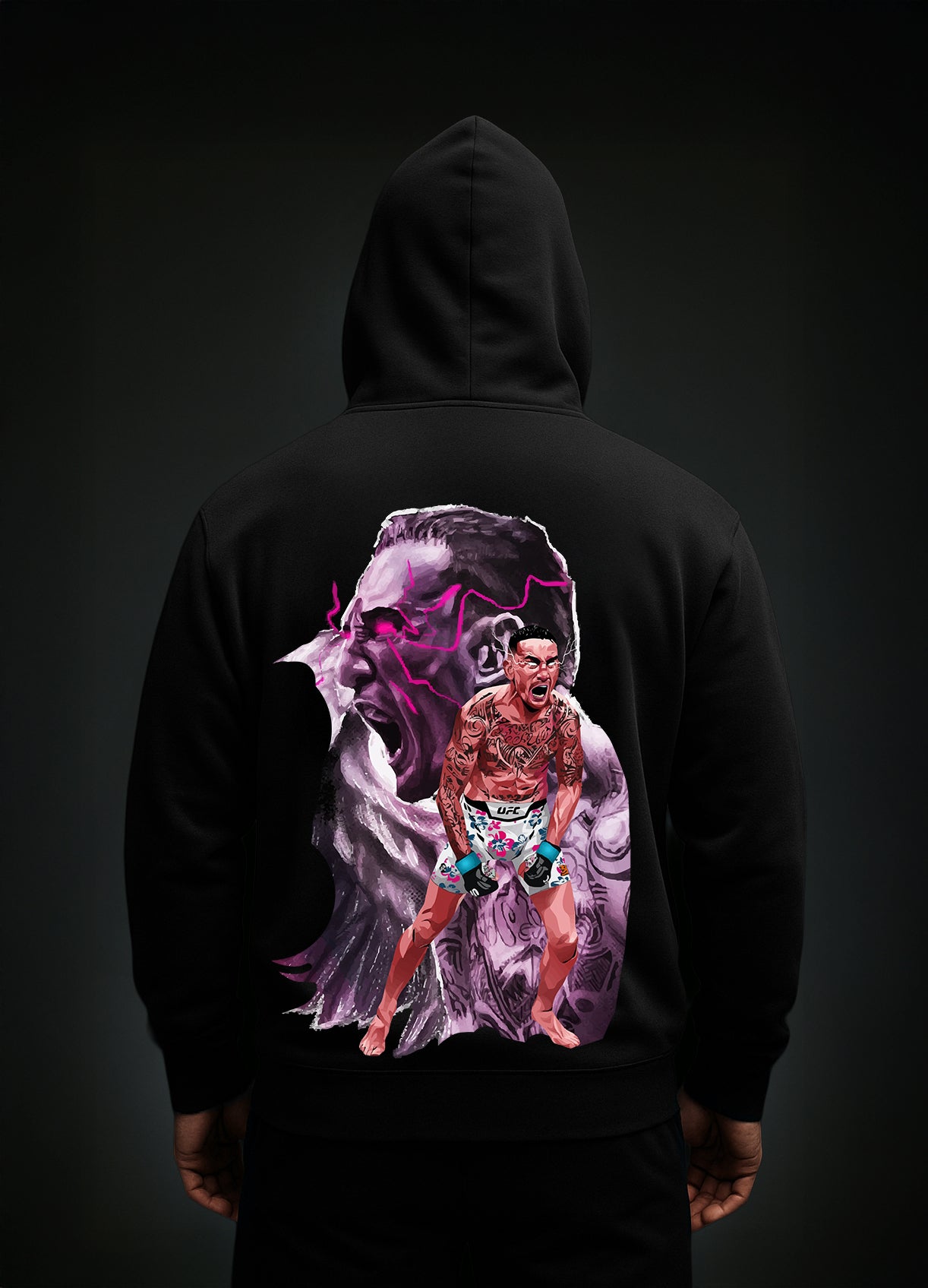 Max Holloway „HAWAIIAN POWER“ Hoodie / Макс Холоуей „ХАВАЙСКА СИЛА“ Суичер