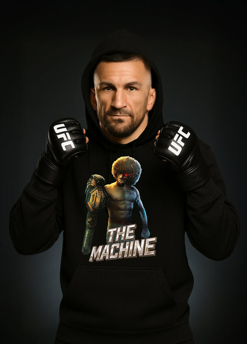 Merab Dvalishvili „THE MACHINE“ Hoodie / Мераб Двалишвили – „МАШИНАТА“ Суичер