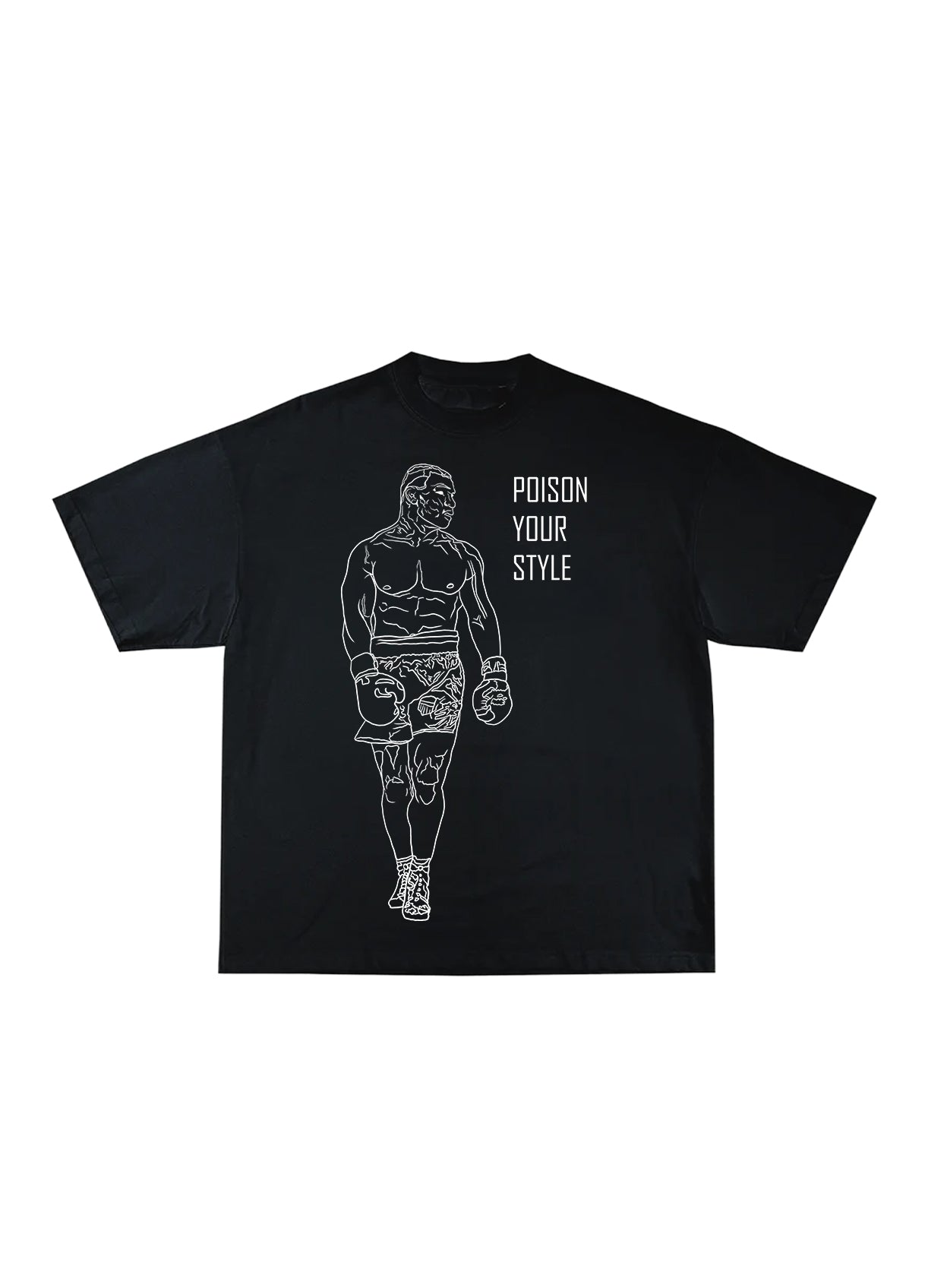 Mike Tyson T-shirt “THE IRON“ Black / Майк Тайсън Тениска „ЖЕЛЕЗНИЯТ“ Черна