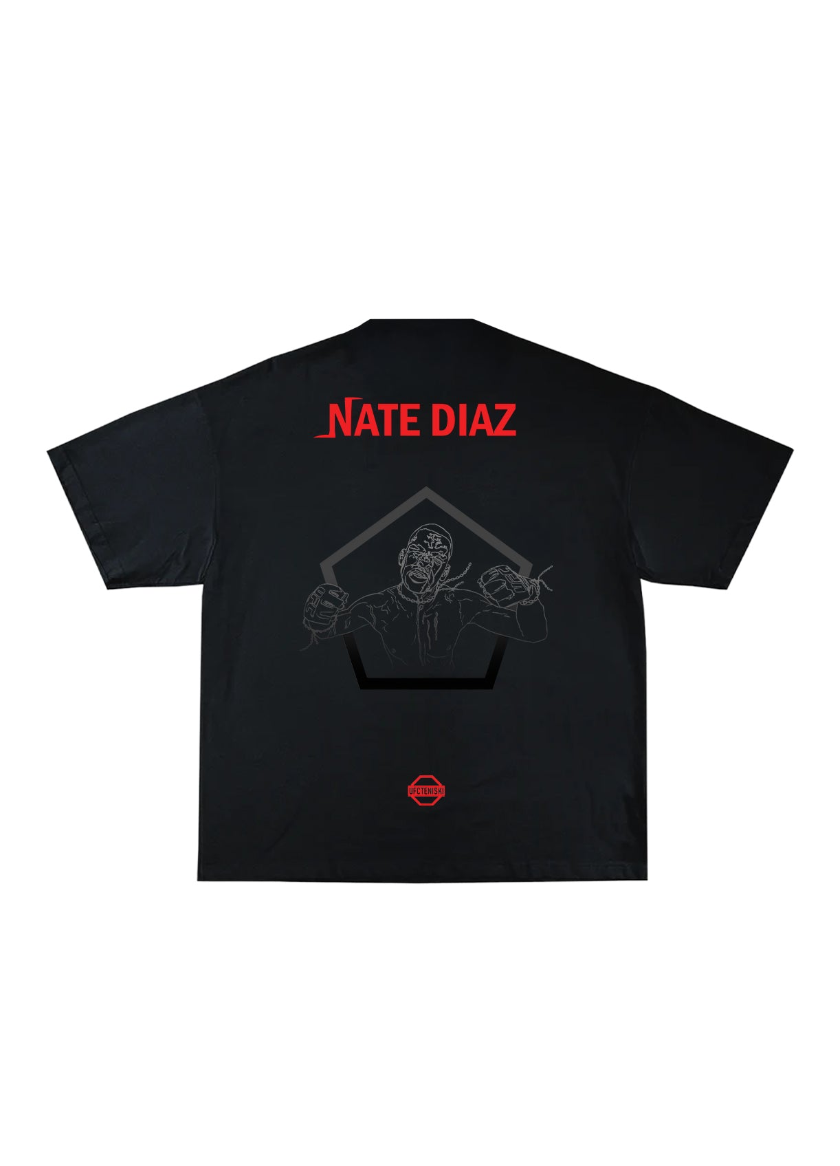 Nate Diaz „BLOODY“ T-shirt / Нейт Диаз „КЪРВАВИЯ“ Тениска