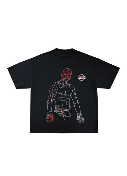 Nate Diaz „BLOODY“ T-shirt / Нейт Диаз „КЪРВАВИЯ“ Тениска