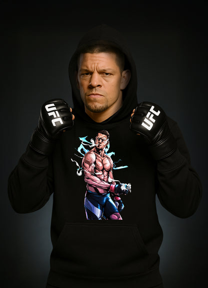 Nate „SMOKIN“ Diaz Hoodie / Нейт „ПУШАЧА“ Диаз Суичер