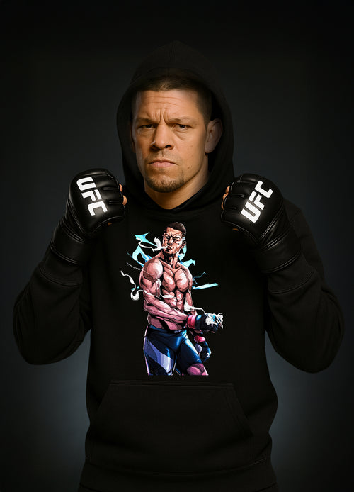 Nate „SMOKIN“ Diaz Hoodie / Нейт „ПУШАЧА“ Диаз Суичер