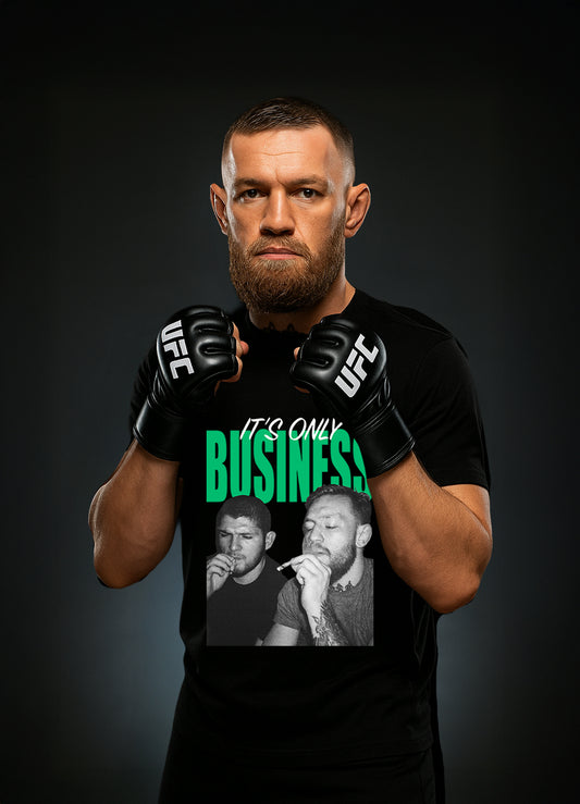 Conor and Khabib T-shirt „IT’S ONLY BUSINESS“ / Koнър и Хабиб Тениска „ПРОСТО БИЗНЕС“ 55.99лв.